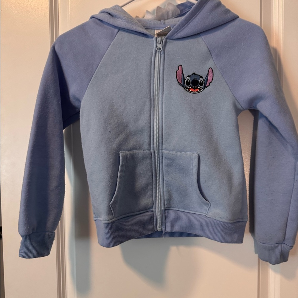 Blue stitch jacket